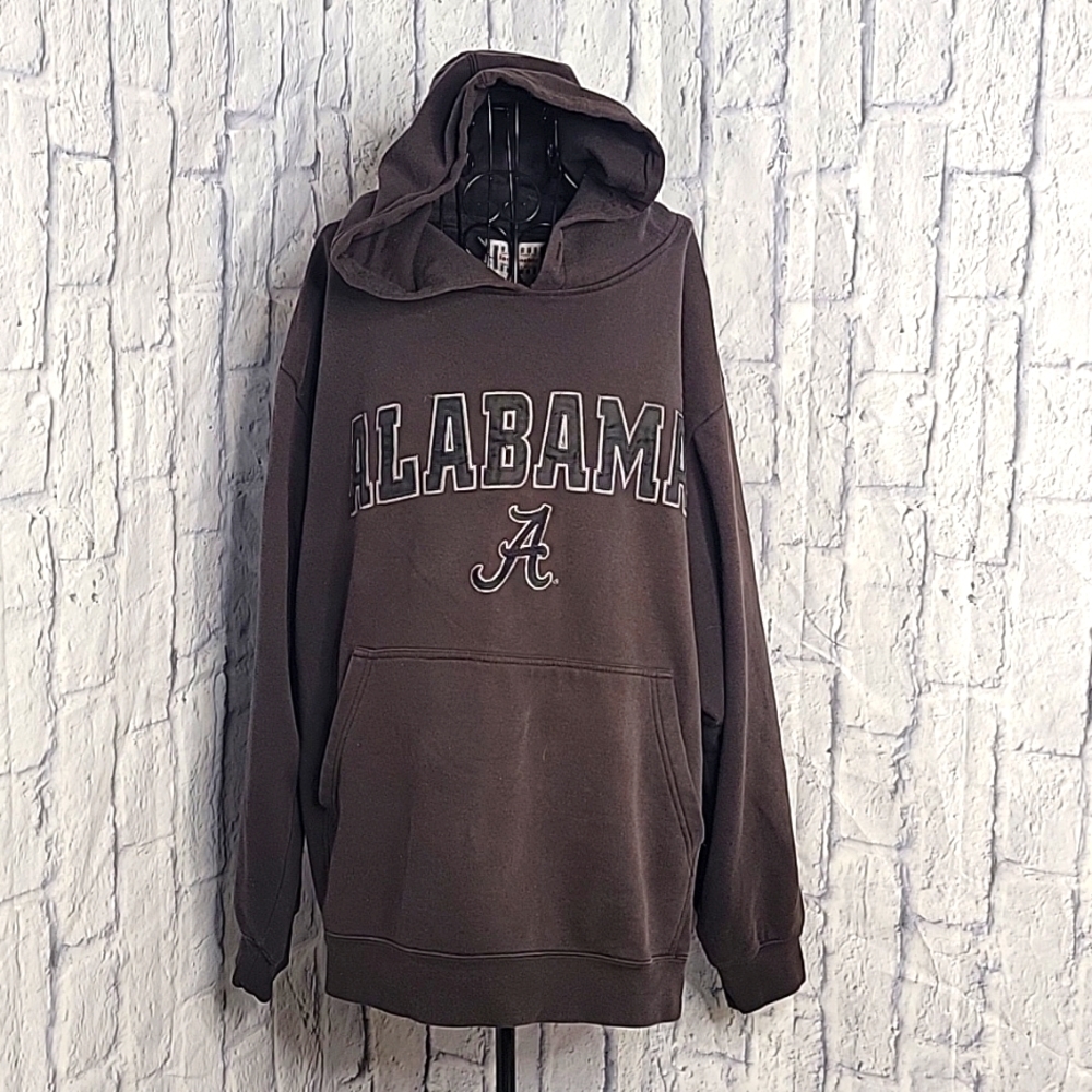 FOOT LOCKER TEAM APPAREL Black Alabama Hoodie Men's Sweatshirt‎ XXL/EEG/T…